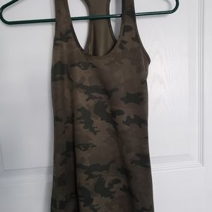Lululemon Camo Racerback Tank